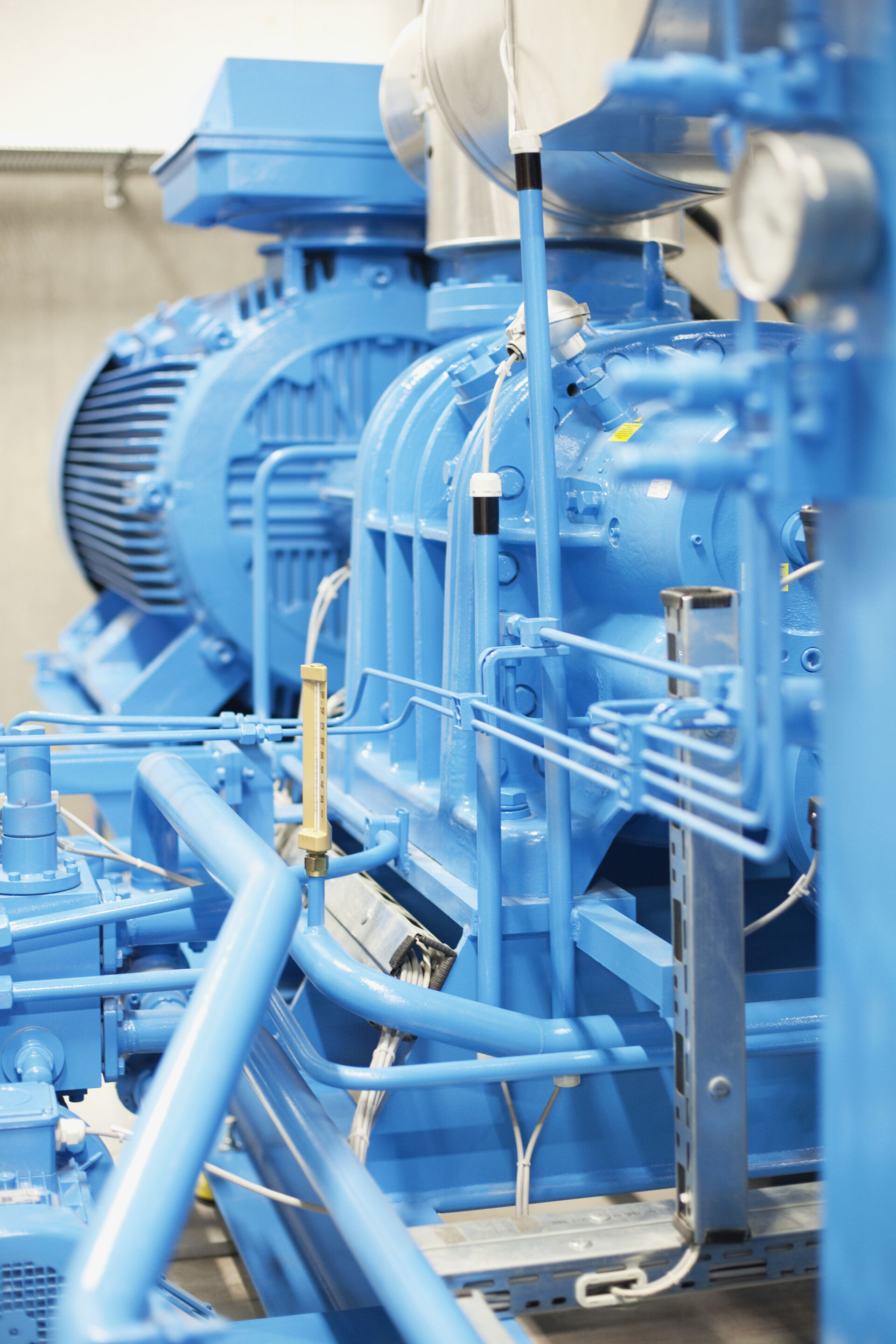 Coldcase machinery ready for use.