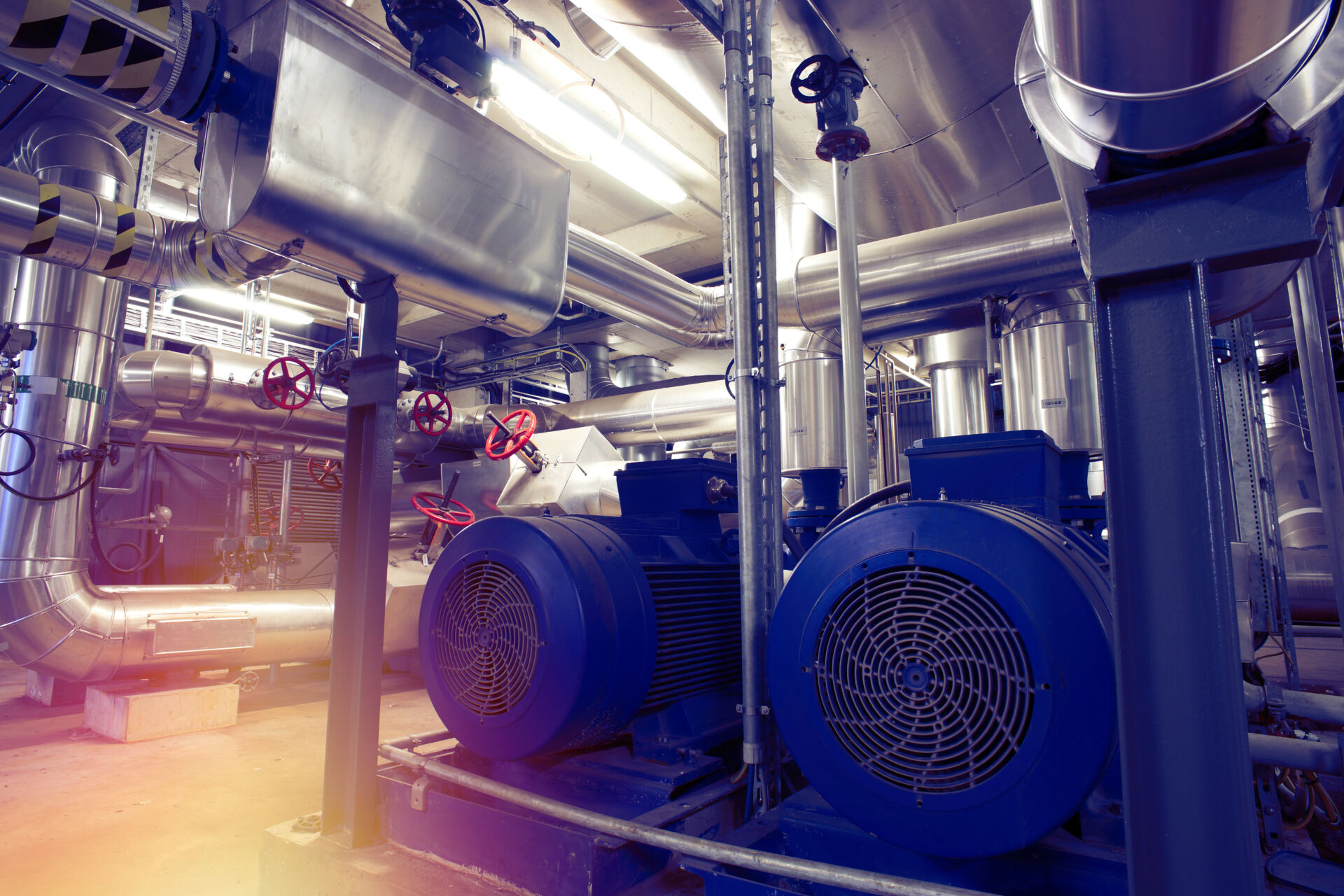 Coldcase industrial cooling system built in to provide coolant to all locations